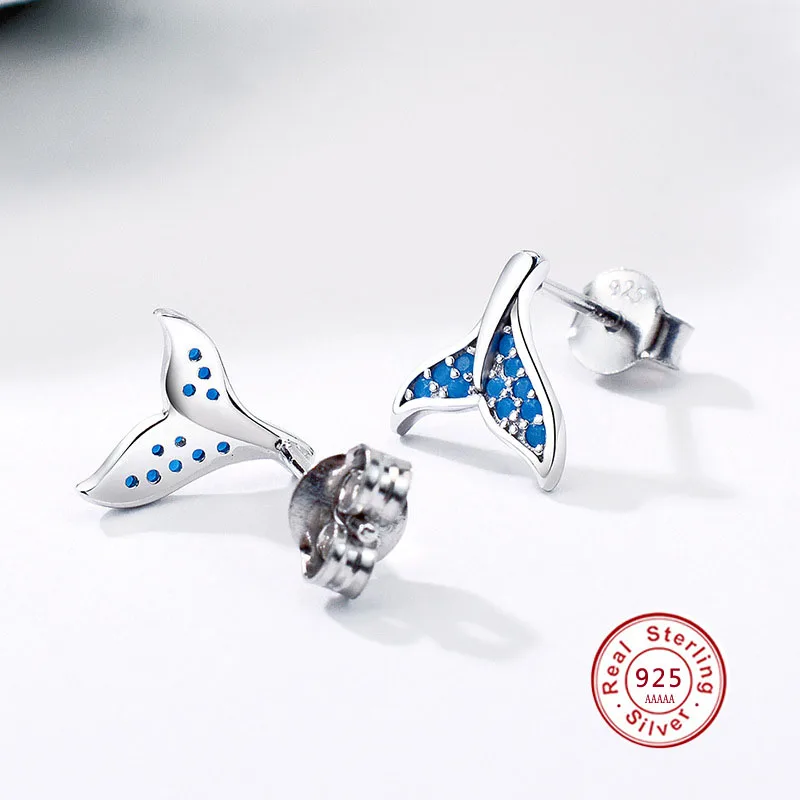 Женские серьги гвоздики с фианитом серебро 100% пробы|Серьги-гвоздики| |