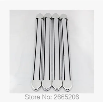 4 шт./компл. наклейки на авто декоративные противоскользящая полоса Бампер