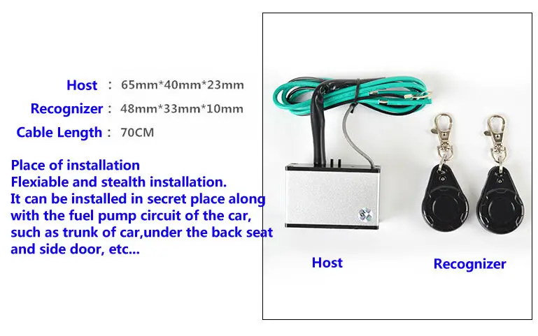 Автомобильный иммобилайзер рчид на дальние расстояния 10 шт. опт дистанционное