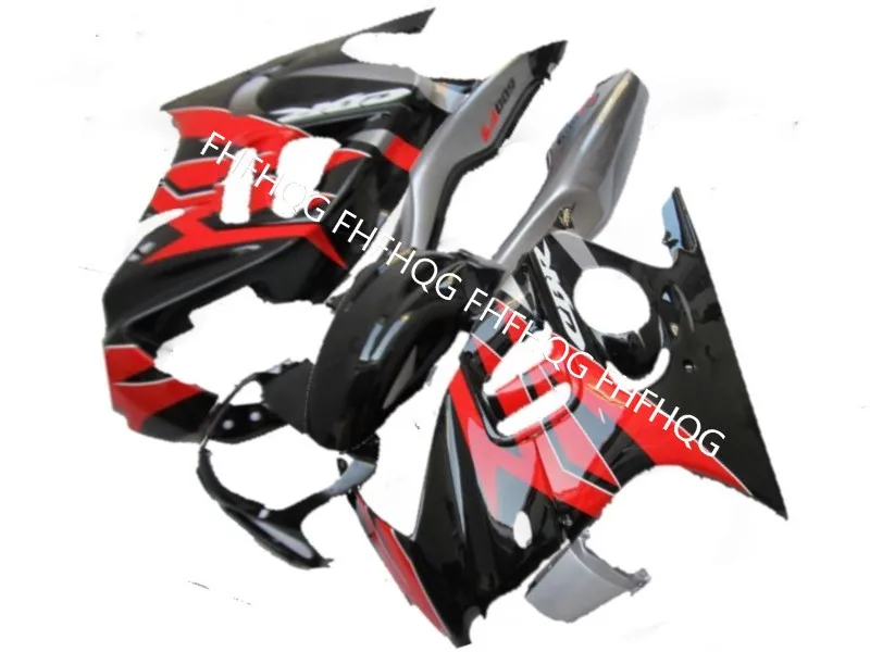 

L36-Custom Fairing kit for HONDA CBR600F3 97 98 CBR 600F3 1997 1998 CBR600 Beauty head red balck Fairings set