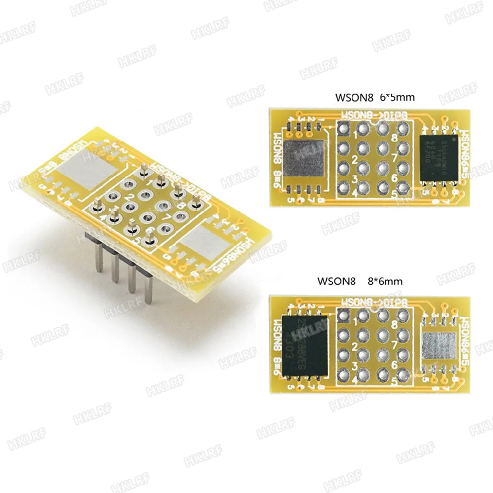 QFN8 DIP8 программатор плата адаптера WSON8 8x6 мм 6x5 для RT809H RT809F TL866II Pus TL866A TNM5000 XELTEK