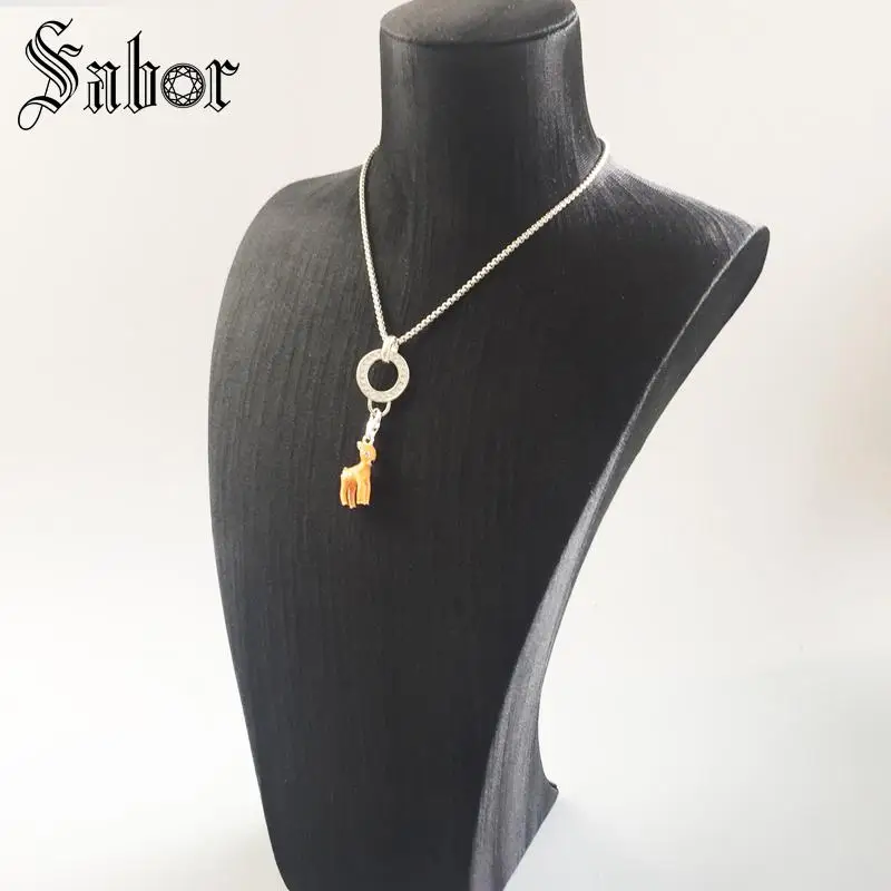 Подвеска в виде оленя Томаса бамби подарки ювелирные изделия для мужчин и женщин