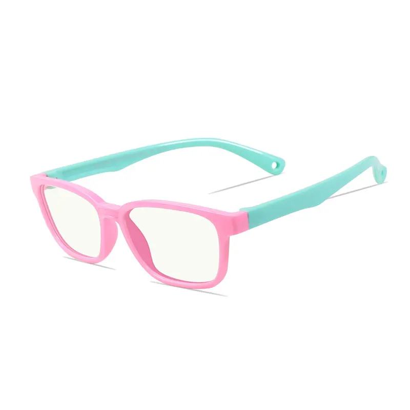 Pink Green Vanlook Дети синий свет блокирующие экранные очки подростковые Gafas Pantalla защитный игровой компьютер антибликовые для мальчиков и девочек - Цвет оправы: Pink Green