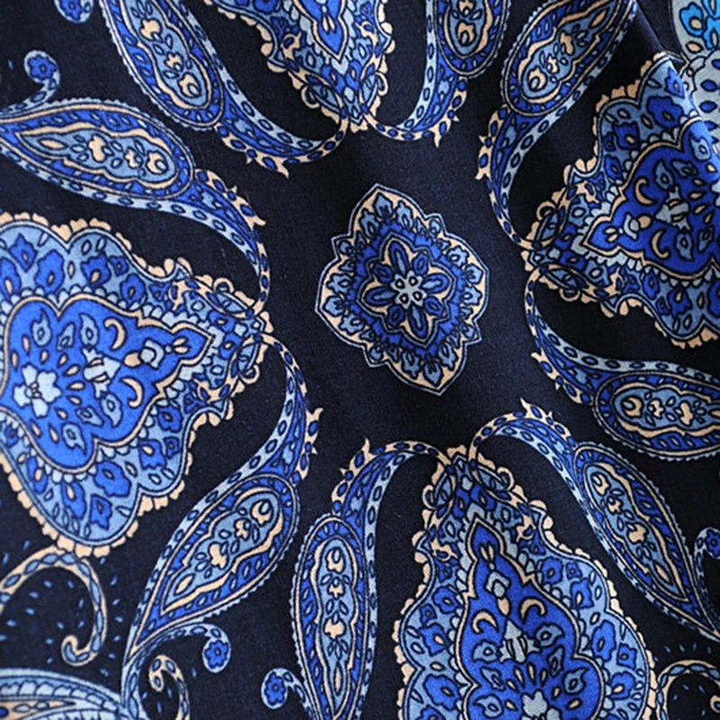 Женские длинные брюки Boho свободные с высокой талией в стиле бохо уличная одежда