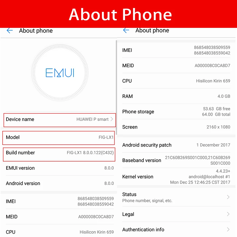 Глобальный huawei P Smart заказать 7 s 4G телефон 5 65 ''полный вид Kirin 659 Octa Core Android 8 0 3000