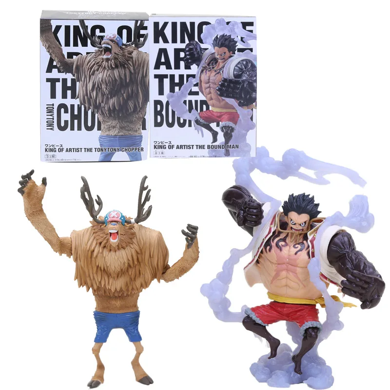 Экшн фигурка King Of Art KOA цельный кусок чоппер обезьяна D Луффи снаряжение 4 Боевая