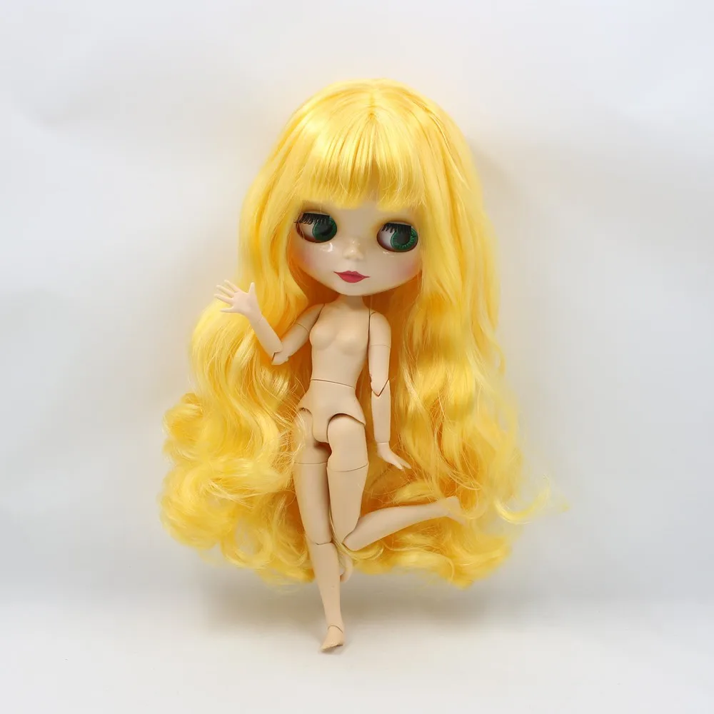 

ICY DBS Blyth Doll For Series No.280BL1200 Joint Body Big Breast Yellow curly hair White skin 1/6 BJD
