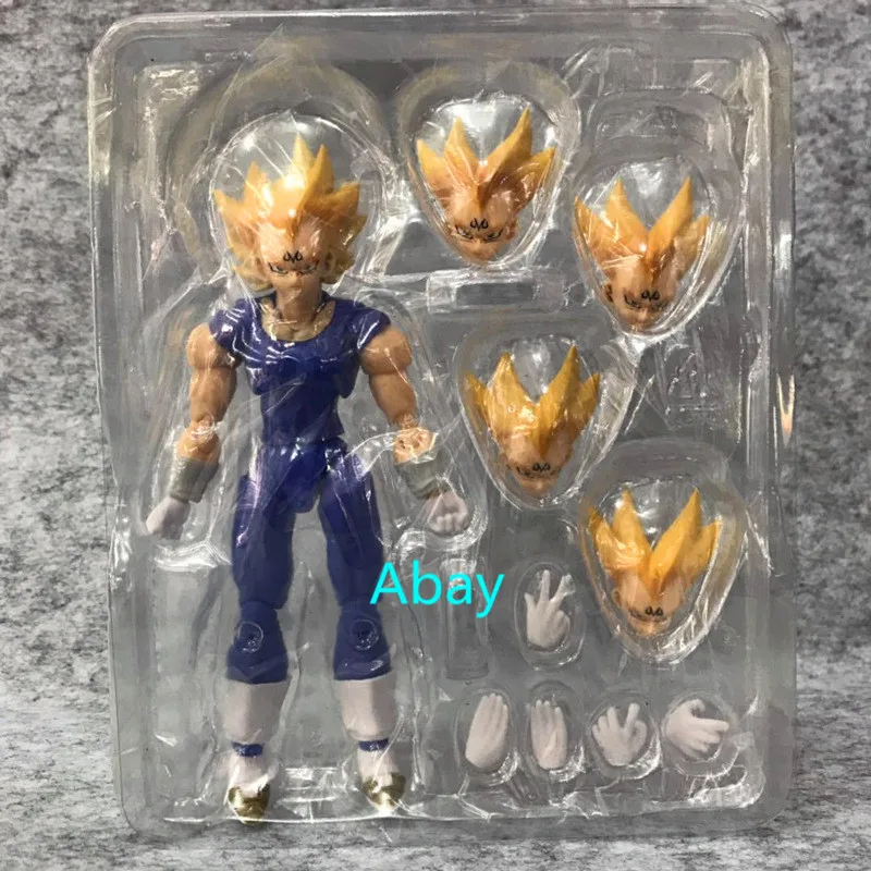 6 &quotDragon Ball Z Majin Vegetto Веджета супер сайян SSGSS Son Torankusu украшение ПВХ фигурка модель
