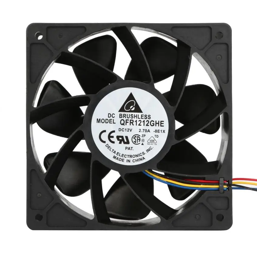 HIPERDEAL 6000 об/мин вентилятор охлаждения Замена 4-контактный разъем для Antminer Bitmain S7 S9 18Mar28 дропшиппинг F