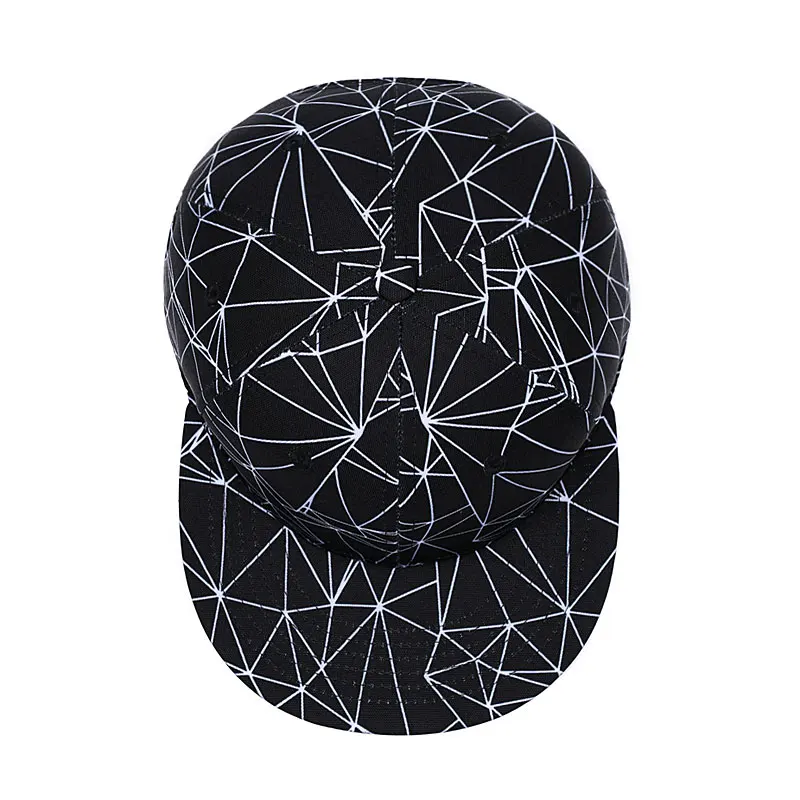 Quanhaigou белые лазеры Snapback крутая плоская шляпа с козырьком для молодых людей