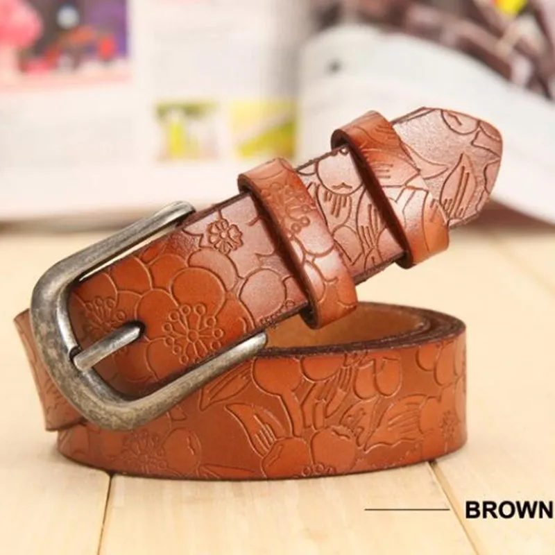 Женский ремень из натуральной кожи повседневный Универсальный кожаный