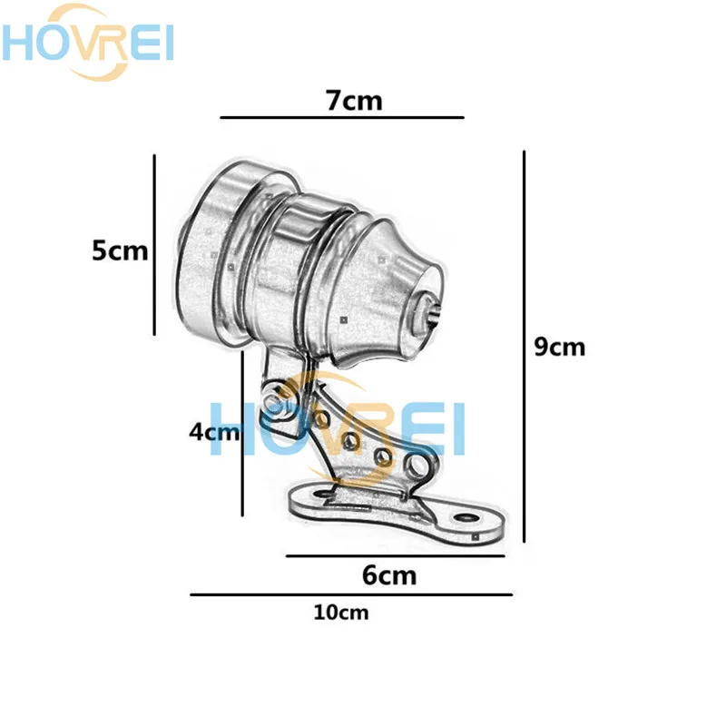 Универсальный алюминиевый светодиодный стоп-сигнал для мотоцикла задний фонарь