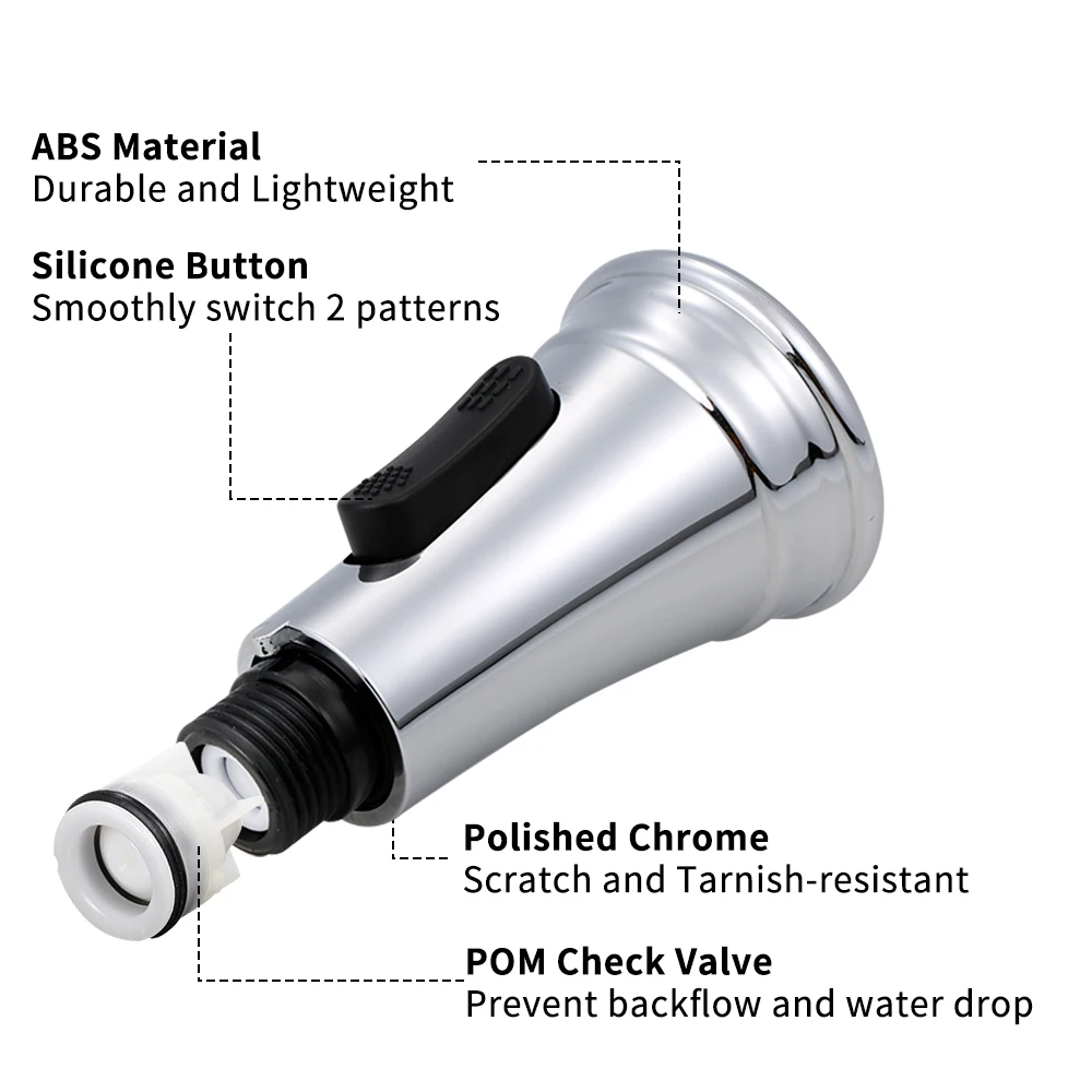 Выдвижной Смеситель из АБС пластика для кухонного крана кухонная насадка