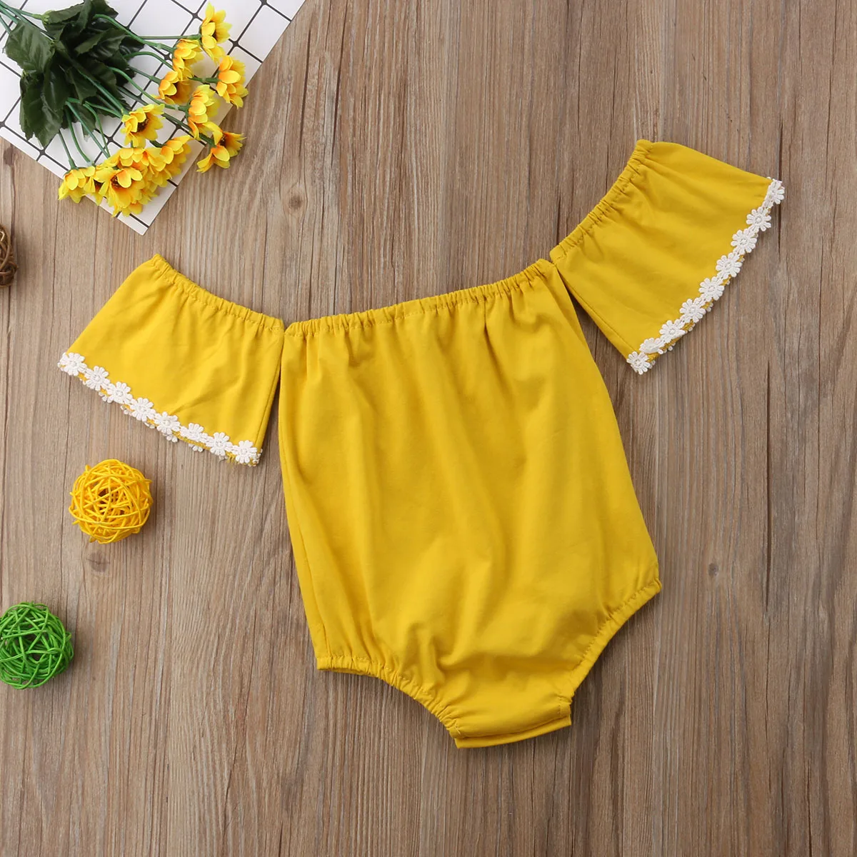 

0-24M Newborn Baby Girl Summer Solid Cotton Bodysuit Jumpsuit Outfit Playsuit Clothes Fashion Raglan Sleeve Backless Clothing