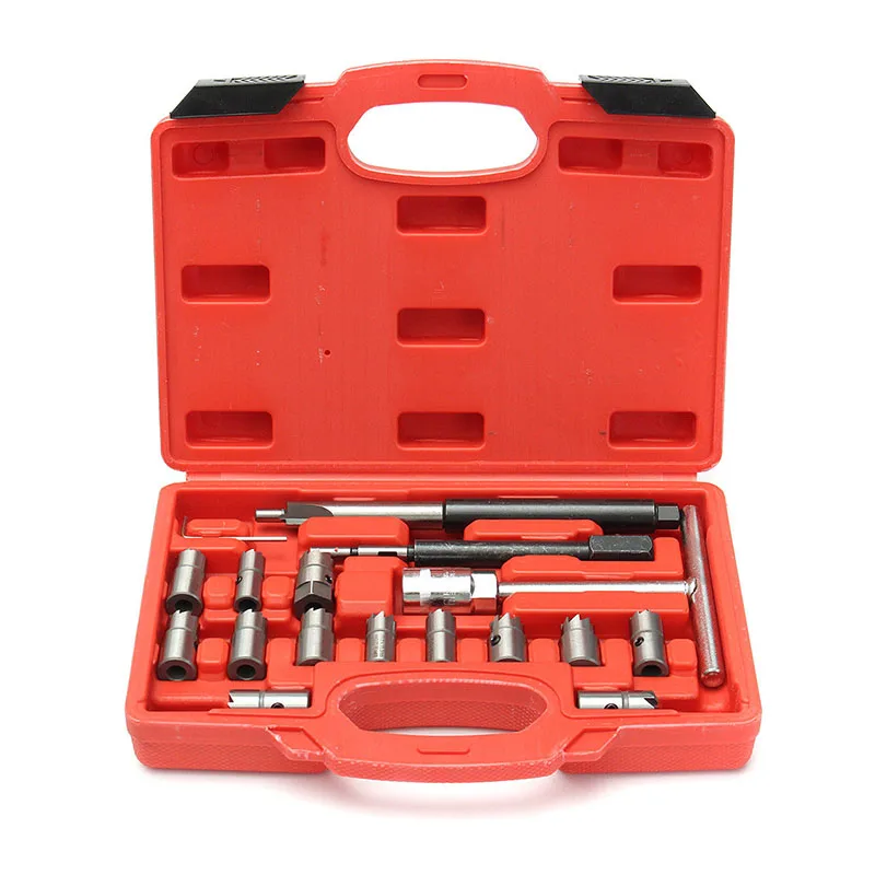 17 шт дизель инжектор сиденья резак набор универсальный инструментов| |