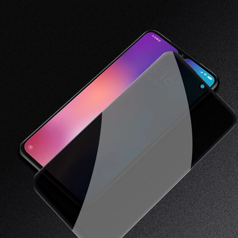 Закаленное стекло EXUNTON для Xiaomi Mi 9 9SE антишпионское закаленное защиты экрана