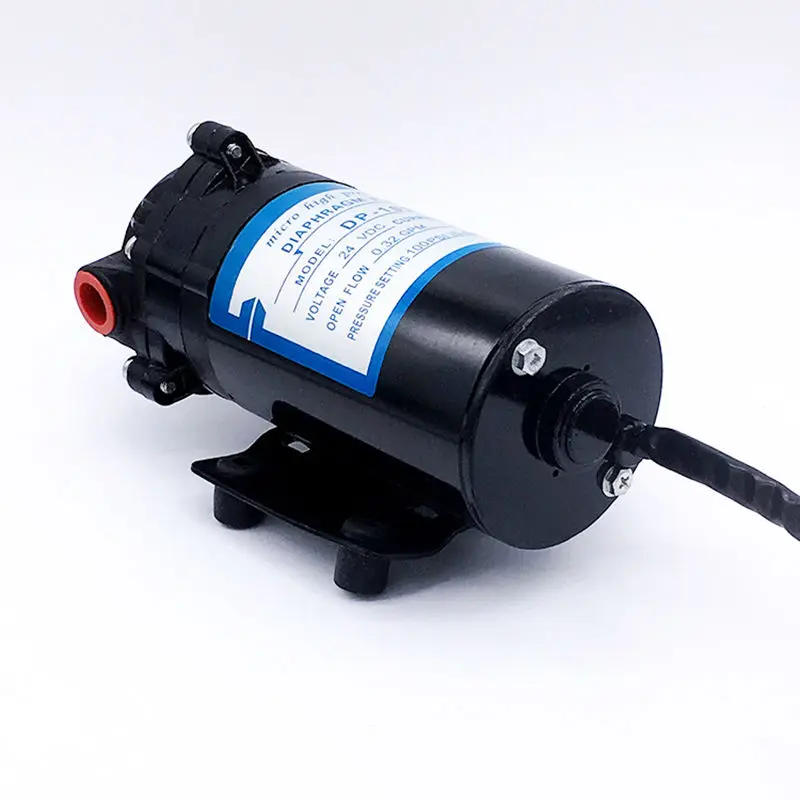 Мини диафрагменный вакуумный водяной насос сертификация CE постоянный ток 24 В