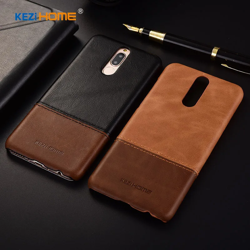 Чехол для Huawei Mate 10 Lite KEZiHOME роскошный популярный цвет натуральная кожа твердая