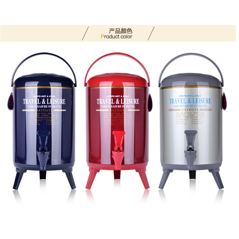 9.5L Keep Hot/cold Commercial Heat preservation barrels for water coffee drink tea soybean milk IDB-1000ISH 1pc | Бытовая техника