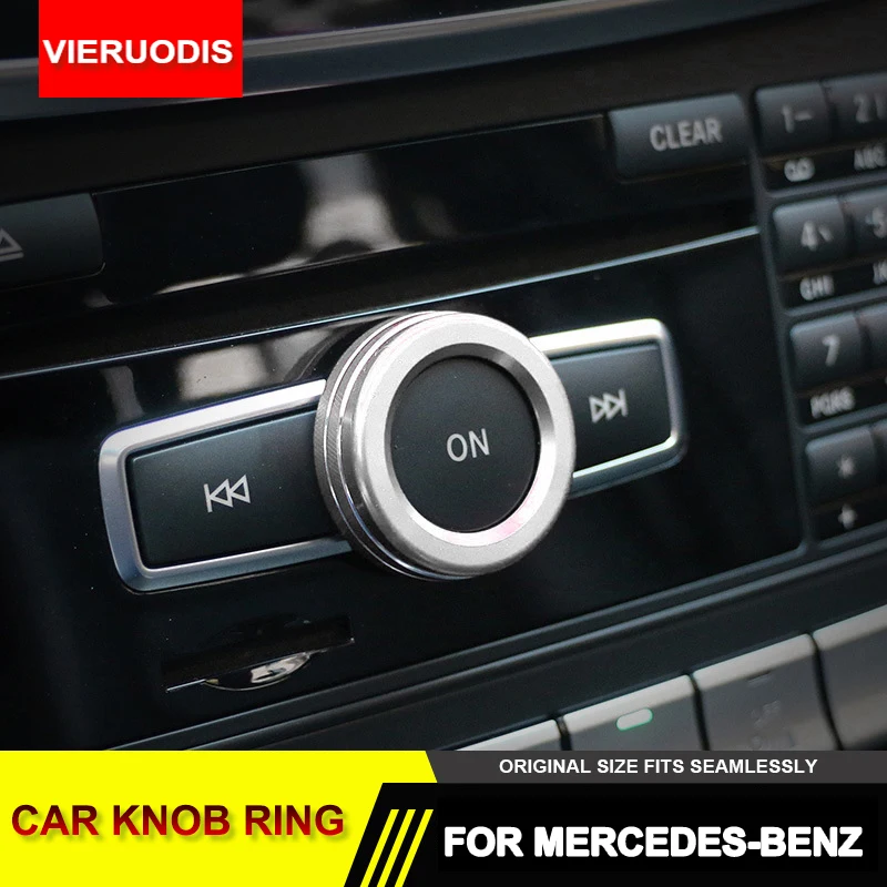 1 шт. автомобильная ручка регулировки громкости для Mercedes Benz класса A/B/E GLK GLA CLA GLE ML GL