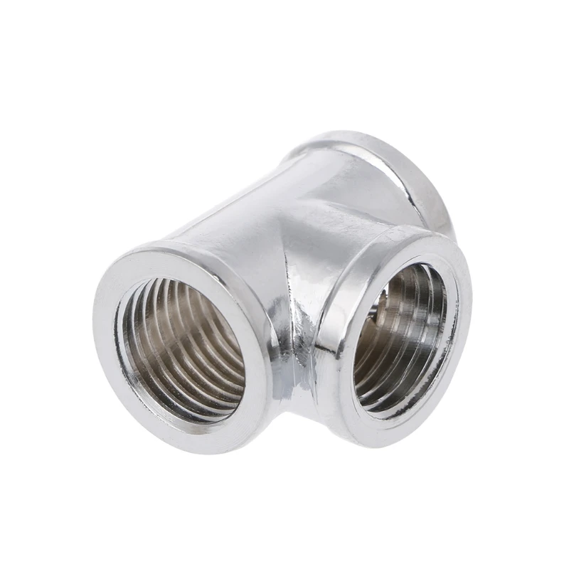 T Shape G1/4 &quotрезьба 3 полосный внутренний соединитель для зубов Компьютерная
