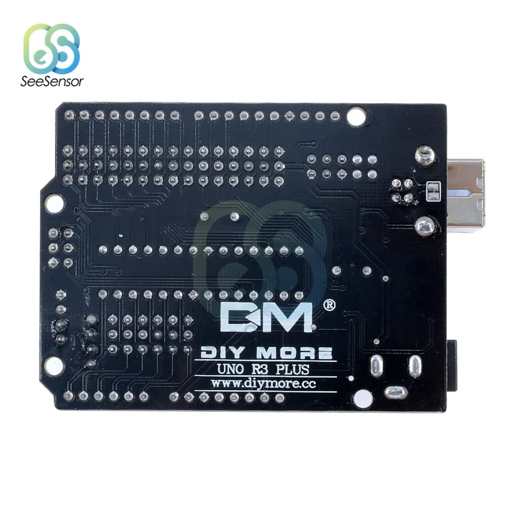 Для Arduino UNO R3 PLUS Sensor I/O Shield Atmega328P Atmega16U2 многофункциональная макетная плата