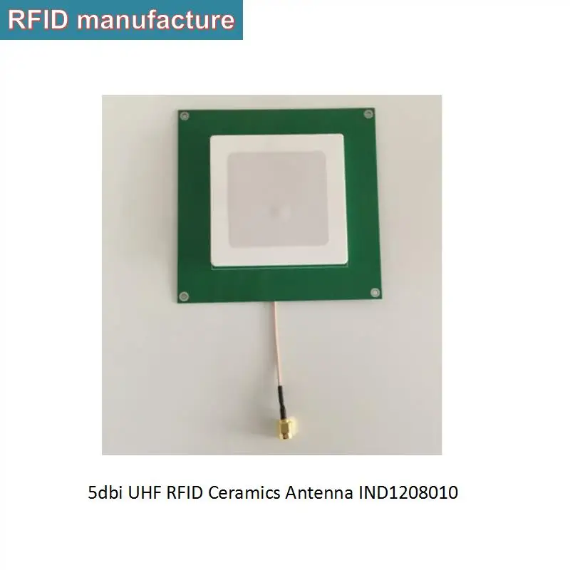 UHF RFID 5dbi керамическая антенна с IPEX SMA работает uhf rfid считыватель модуль PR9200