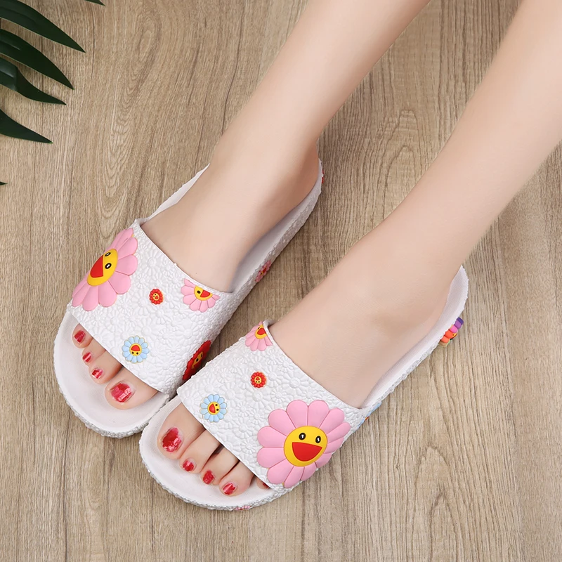 Женские шлепанцы летние пляжные женская обувь с фруктами женские сланцы