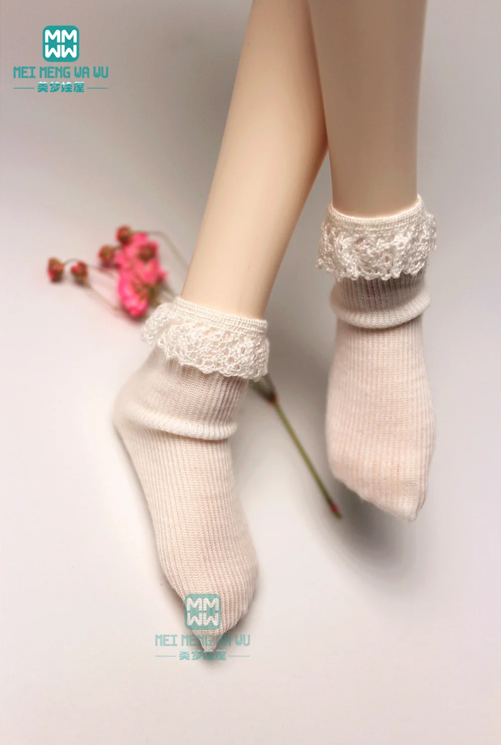 BJD аксессуары для 58 60 см 1/3 1/4 1/6 SD DD кукла модные peach носки с принтом в форме сердца