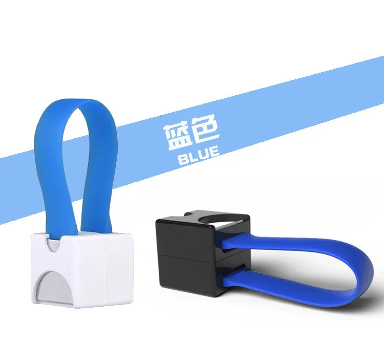 Микро USB кабель Мини Портативный AA батарея питание аварийное зарядное устройство для Samsung/huawei/XiaoMi для Android телефона - Цвет: blue