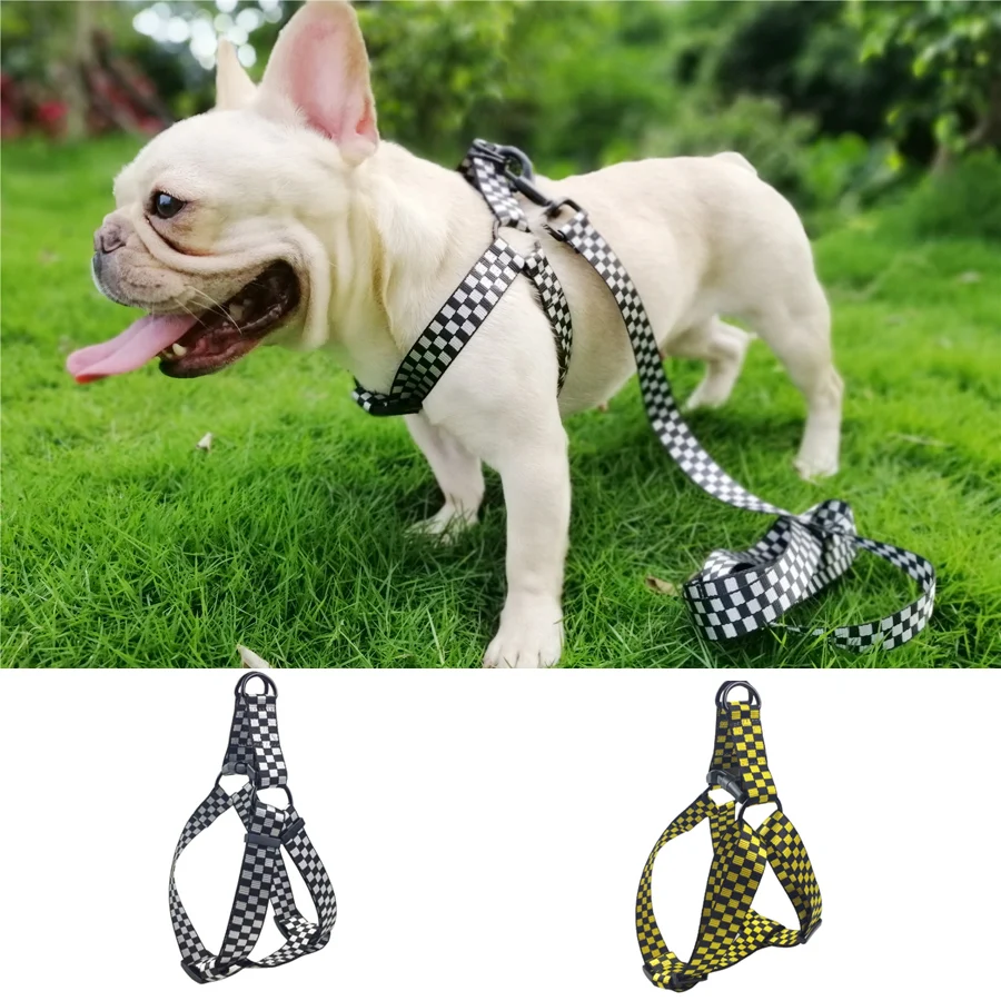 

Dog Harness Adjustable Easy Control Training Walking Small and medium pet dog vest harness 4size Two colors Puppy Harness