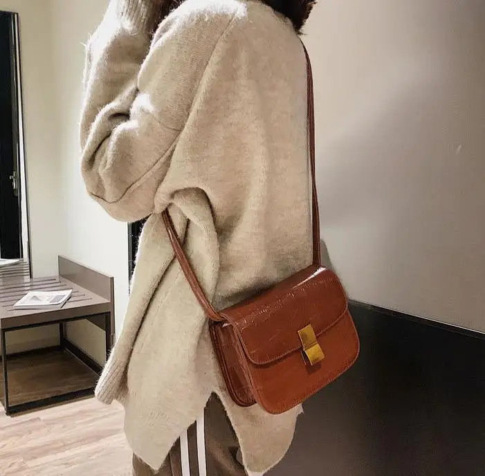 Повседневное мешочек для Для женщин Курьерские сумки на ремне через плечо черный