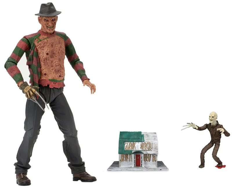 

Hot Sale NECA Freddy Krueger Nightmare on Elm Stree Part 3 Ultimate Dream Warriors 18CM Action Figure