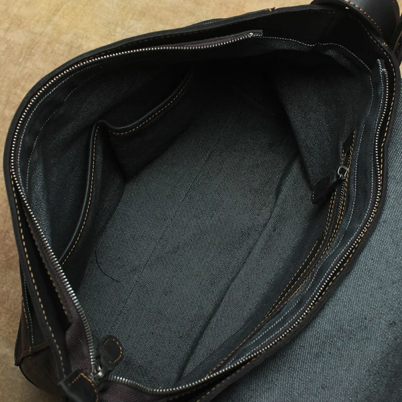 LAPOE из натуральной кожи сумка Топ-ручка Для мужчин сумки мужского плеча через