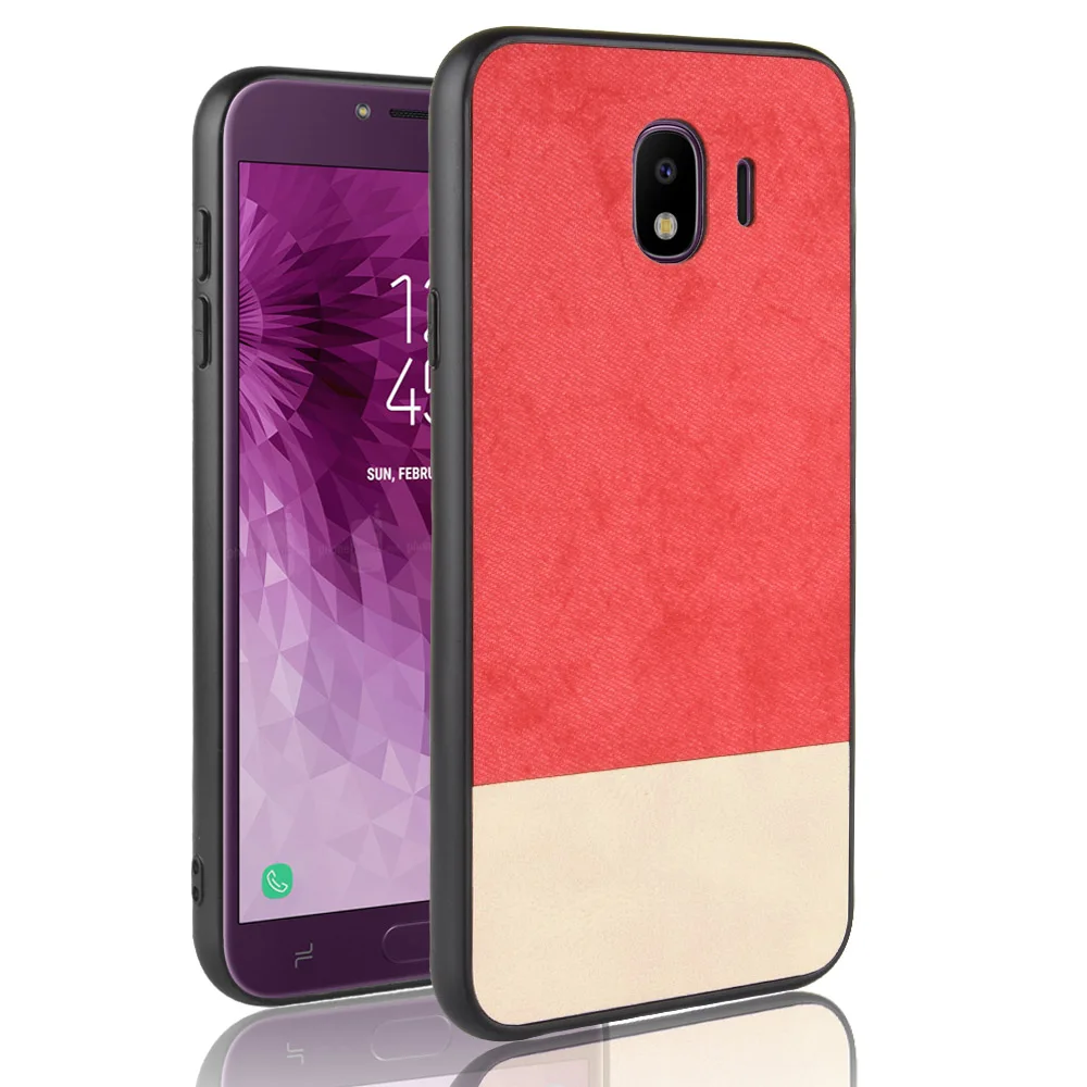 Ткань ретро кожаный чехол для samsung Galaxy S10 плюс телефон случаях S10E S9 S8 A10 A20 A30 A40 A50 A70