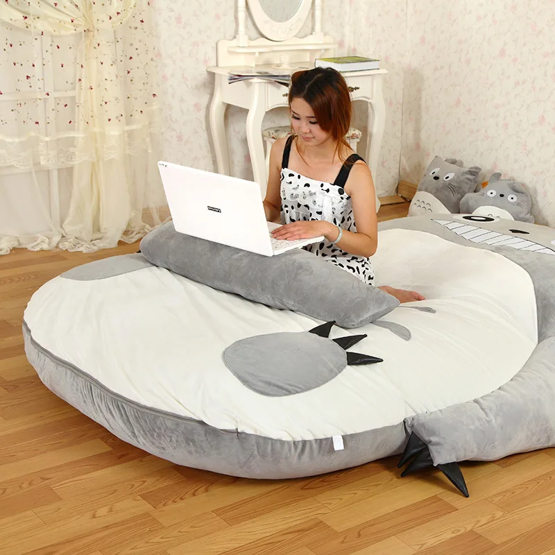 Мультяшные татами Totoro матрас для кровати подушка плюшевый диван кровать стул|plush