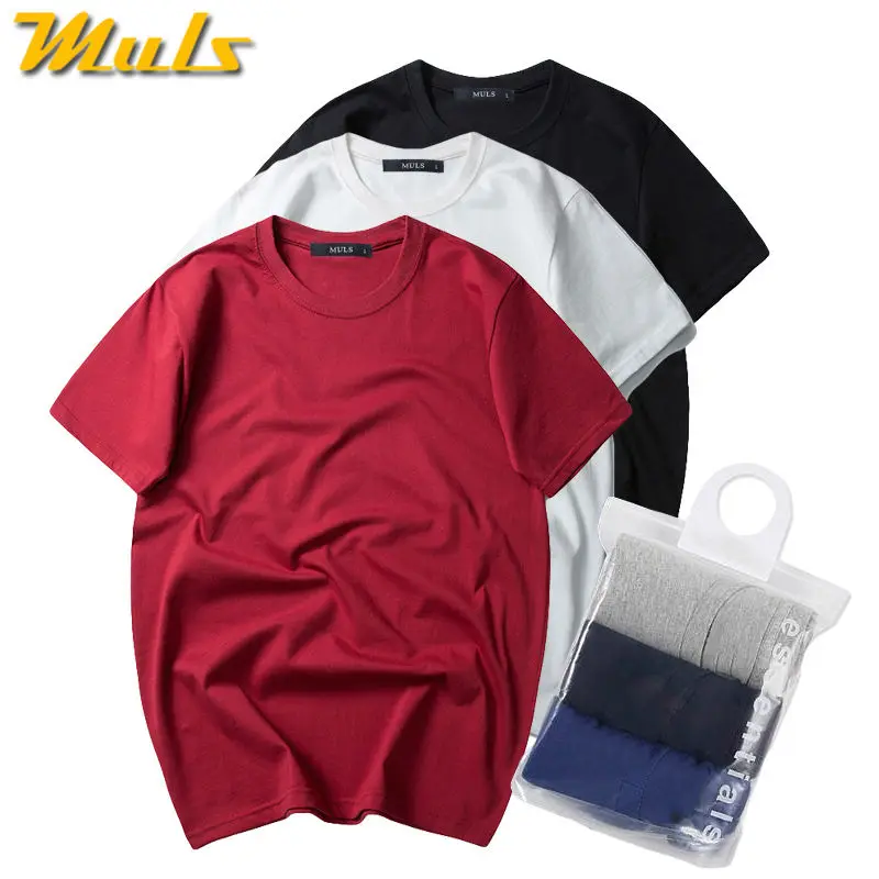 7XL 130 кг 3 шт. футболки мужские летние однотонные топы майки короткие дышащие