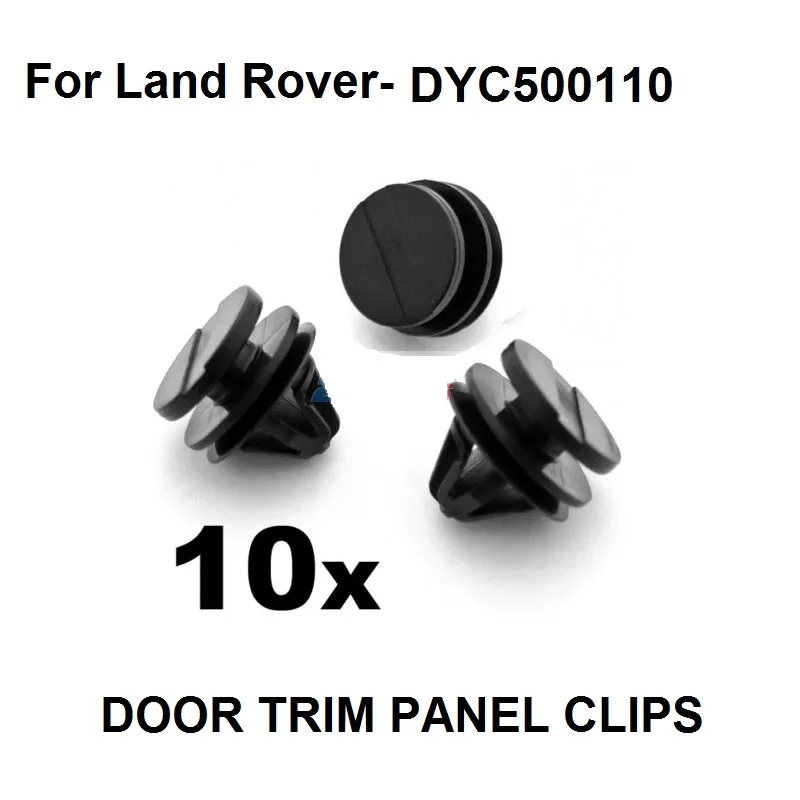 

10x Exterior Door, Sill & Wheel Arch Moulding Trim Clip- For Land Rover DYC500110