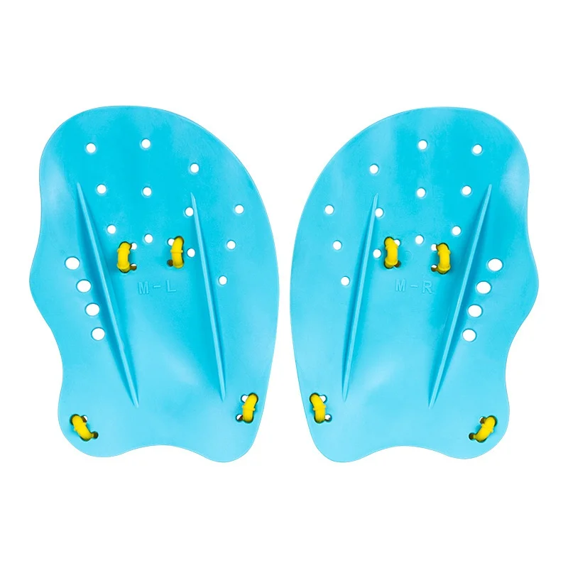 

Swimming Paddles Professional Silicone Hand Fin Diving Paddle Swimming Practice Training Tools Adjustable Hand Webbed Gloves