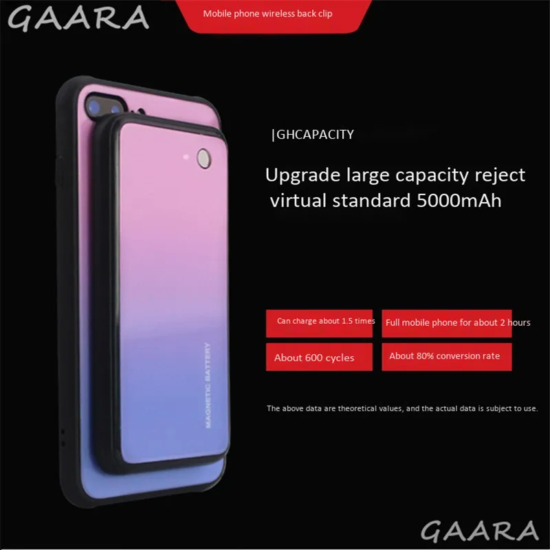 Внешний портативный чехол для зарядного устройства для xiaomi mi 9, ультратонкий магнитный беспроводной Чехол для зарядки аккумулятора для xiaomi mi 9, чехол