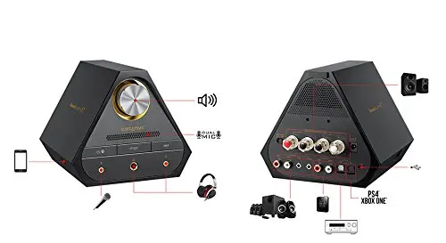 Новый Creative Sound Blaster X7 высоком Разрешение USB DAC 600 Ом усилитель для наушников с Bluetooth