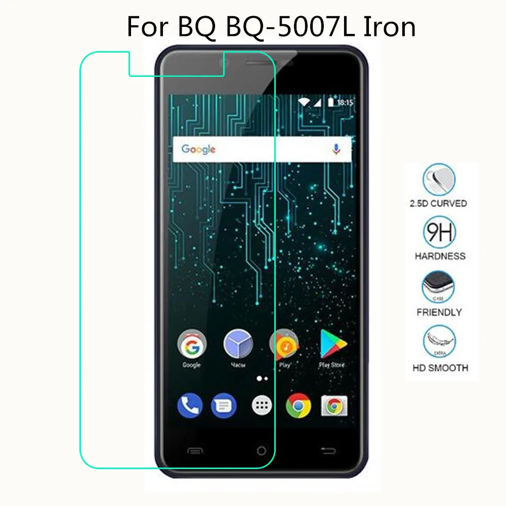 Закаленное стекло для смартфона BQ 2 шт. Взрывозащищенная защитная пленка 9H