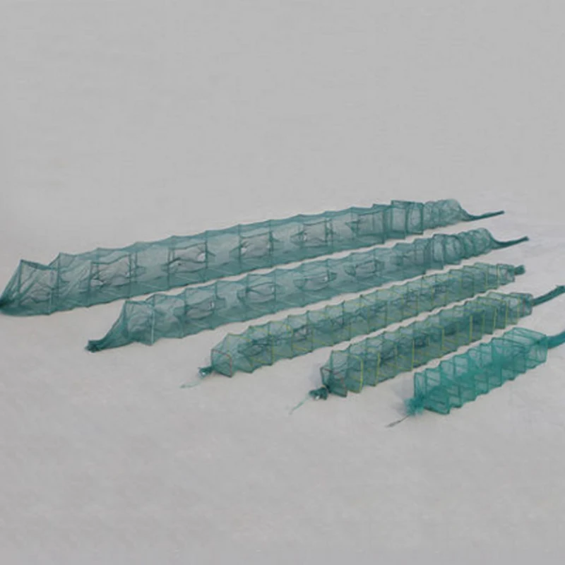 Gugufish рыболовная сеть Сетка Ловушка креветки ловушки Складная Краб Рыба Crawdad