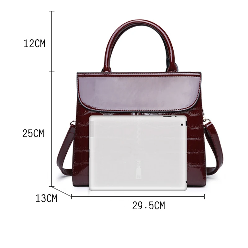 MR.L Tote Bag Satchels Leather Luxury Handbags Women Bags Designer Shoulder High Capacity Crossbody For | Багаж и сумки