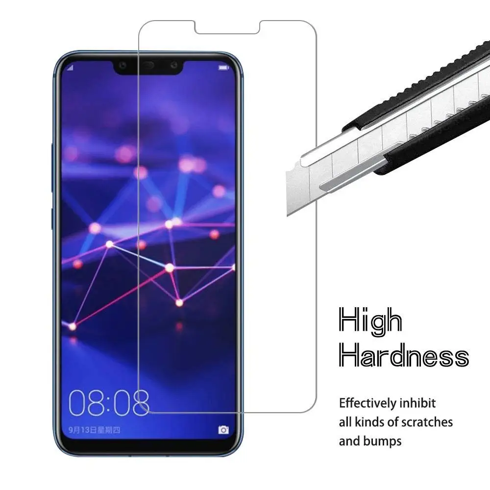 for huawei mate 20 X nova 3 3e honor V10 10 8X max P smart screen protector tempered glass p20 lite pro cristal temp |