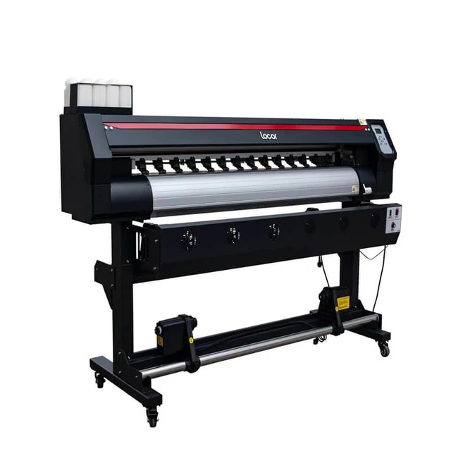 1440 dpi locor CMYK eco solvent printer 1.6m billboard canvas printer