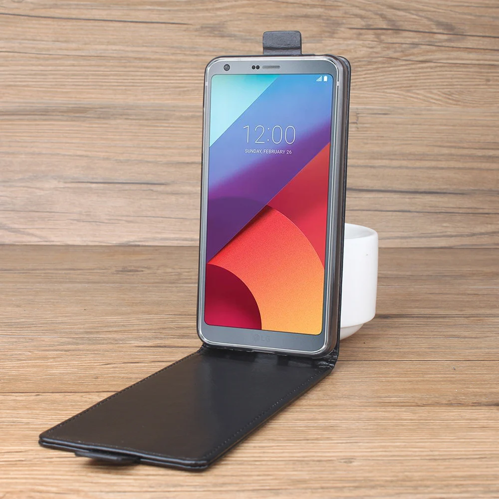 Leather case For LG G6 G600 LS993 AS993 VS998 Flip cover housing G 600 / LS 993 AS VS 998 Phone Fundas | Мобильные телефоны и