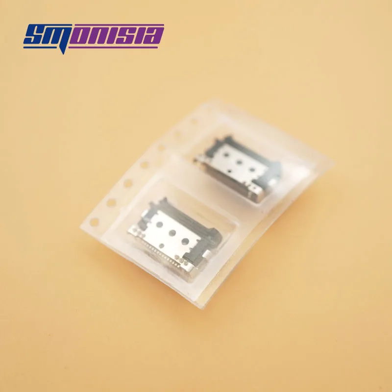 

Smonisia 100pcs Micro USB Socket Jack Charge Connector Plug for mate9