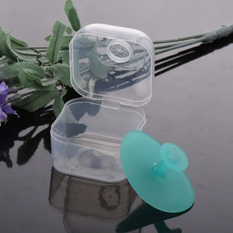 Baby Bath Brush Oval Blackhead Remover Facial Cleaning Pad Head Washing With Box Silicone Skin Care Beauty | Красота и здоровье