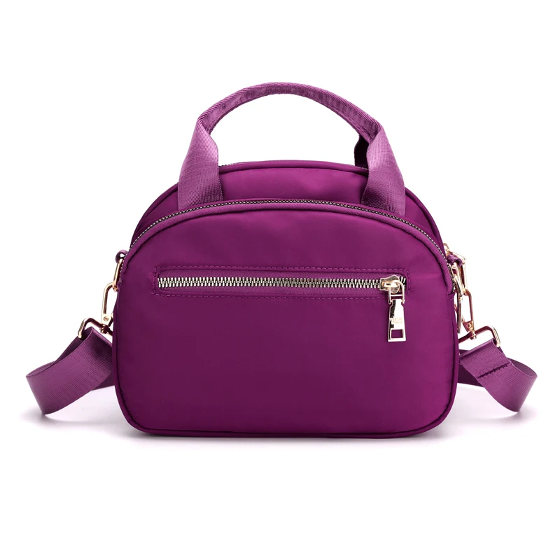 Новые женские Модные Водонепроницаемый нейлон Курьерские Сумки Женский Tote сумки